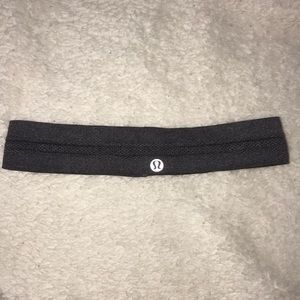 Lululemon grey thin headband